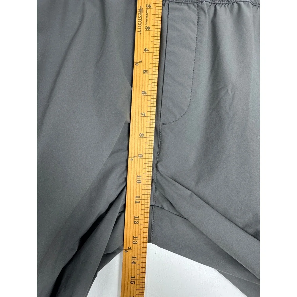Athleisure Banana Republic Mens L Slim Fit Joggers Gray Performance‎ Tech Pants